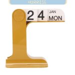 Calendrier perp�tuel � rabat design innovant d�cor quotidien de bureau maison compact et portable