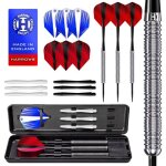 Caliber 90% jeu de fl�chettes � pointe en acier tungst�ne i 21 g � 30 g i �norme lot de 16 pi�ces avec ...