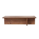 Calicosy - table basse avec plateau rectangulaire et pied asymétrique l120 cm - harbor - chêne atlantique ... Calicosy - table basse avec plateau rectangulaire et pied asymétrique l120 cm - harbor - chêne atlantique ...