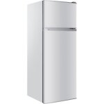 California rfrigrateur 2 portes conglateur en haut 206 litres (166 + 40) argent