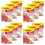 Calnort - lot 12x g�latine alimentaire � la fraise - halal - bo�te 170g