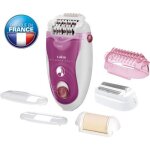 Calor silence soft epilateur 24 pinces prcision ultra silencieux technologie micro - contact 5 accessoires ...