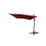 Calvia terracotta - parasol rotatif led 3 x 4 m en aluminium Calvia terracotta - parasol rotatif led 3 x 4 m en aluminium