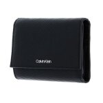 Calvin klein ck elevated trifold md saffiano ck black [198424] - porte - monnaie porte monnaie