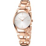 Montre - calvin klein - k7l23646 - acier inoxydable - or rose - argent�