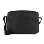 Calvin klein foundation messenger w / pckt ck black [168356] - sac  paule bandoulire sacoche