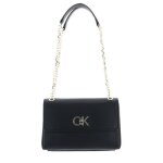 Calvin klein re - lock ew convertible xbody pbl ck black [196628] - sac  paule bandoulire sacoche