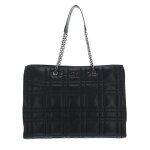 Calvin klein re - lock quilt tote ck black [189785] - sac � �paule sacoche