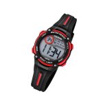 Montre enfant - calypso - digital crush - quartz - bracelet plastique noir - 10 atm Montre enfant - calypso - digital crush - quartz - bracelet plastique noir - 10 atm