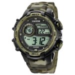 Calypso montre homme digital for man digital quartz bracelet plastique pu noir marron uk5723 - 6