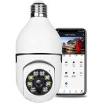 Cam�ra ampoule ext�rieure1080p 360 degr�s d�me surveillance cam�ras intelligentes prise lumi�re cam�ra ...
