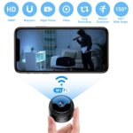 Camera espion - mini camra wifi 1080 hd cam de surveillance spy cam avec vision nocturne dtection de ...