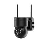 Cam�ra ext�rieure ip - woox - r3569 - ptz rotative - 3mp - panneau solaire int�gr�