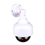 Camra factice extrieure murale blanche - guizmax - dissuasion voleurs - piles non incluses