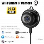 Camra ip digoo 960p wifi rseau scurit vido nocturne sans fil ir - cut noir