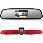 Cam�ra de recul hd haut lampe frein lumi�re vue arri�re peugeot partner 2 tepee riftercitroen berlingo ...