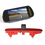 Camra de recul de stationnement & moniteur de rtroviseur  clip de 7 pouces pour citroen berlingo peugeot ...