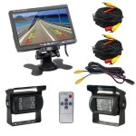 Caméra de recul td® 7 pouces tft lcd ecran moniteur de véhicule 2 x caméras de sauvegarde ir led vision ... Caméra de recul td® 7 pouces tft lcd ecran moniteur de véhicule 2 x caméras de sauvegarde ir led vision ...