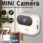 Cam�ra de s�curit� ext�rieure intelligente sans fil wifi - compatible wifi 24 ghz - avec d�tection de ...
