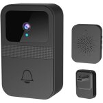 Cam�ra sonnette vid�o sans fil wi - fi - - fonction double audio autonomie prolong�e veille - adapt� ...