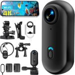Cam�ra sport 4k �tanche - suteo - objectif grand - angle 120� - wifi int�gr� - enregistrement 4k / 2k ...