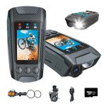 Cam�ra sport 4k hd - cam�ra de cyclisme - 32gb - wifi - stabilisation - �tre �tanche - applicable � lenregistr ...