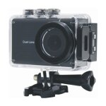 Cam�ra sport double objectifs akor - r�solution vid�o 4k - wifi - caisson �tanche 30m