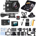 Camra de sport eken gz * 2. 0 lcd ultra hd 4k wifi 1080p 60fps 30m tanche 12mp - noir