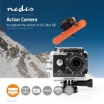 Cam�ra sport ultra hd 4k 30fps hero 12 mpixel �tanche 30m 90 min wi - fi android? ios montures incluses ...