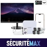 Cam�ra de surveillance maison ? kit complet 4 bullet 5mp int�rieur / ext�rieur avec nvr disque dur 1to ...