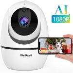 Camra surveillance wifi weiray babyphone vido 1080p camra ip wifi intrieur avec dtection de mouvement ...