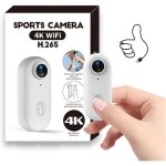 Cam�ra vlog 4k �tanche - svatv - mini cam�ra sport - clip aimant� 360� - grand angle 120� - �tanche jusqu� ...