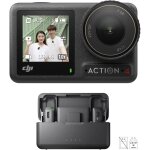 Cam�ra de vlogging dji osmo action 4 + mic (2 tx + 1 rx) - capteur 1 / 13 pouce