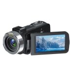 Cam�scope 4k professionnel 80mp zoom 18x wifi �cran rotatif 3. 0