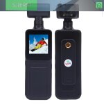 Cam�scope vid�o 4k cam�ra portable 40mp hd appareil photo rotatif 180 � pour vlogs 256 go extensible ...