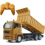 Camion de chantier rc pour enfant 3 - 9 ans ? benne t�l�command�e avec lumi�res jouet de construction ...