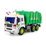 Camion jouet - enfant - camion poubelle - son et lumire - 3 ans et plus - vert