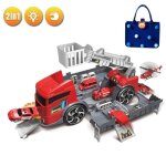 Camion de pompiers - hot wheels - jeu voiture de pompier avec tunnel rampe de dmarrage