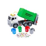 Camion poubelle jouet enfant grand camion jouet camion poubelle avec 4 poubelle lumire et son fonction ...