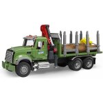 Camion de transport de bois mack granite avec grue et rondins de bois - bruder - modèle 2824 - echelle ... Camion de transport de bois mack granite avec grue et rondins de bois - bruder - modèle 2824 - echelle ...