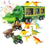 Camion de transport de dinosaures - ayuqi - jouet pour enfants de 3  7 ans - dinosaures et voiture  ...