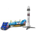 Camion transporteur fusee mission spatiale avec rampe de lancement - vehicule 41 cm son et lumiere - ... Camion transporteur fusee mission spatiale avec rampe de lancement - vehicule 41 cm son et lumiere - ...