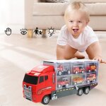 Camion transporteur camion jouet voiture transporteur comprend 6 voitures en m�tal jouet pour gar�ons ...