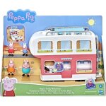 Campeur de peppa pig - hasbro - modle  plusieurs tages - 4 personnages et 13 accessoires