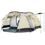 Campfeuer tente tunnel pour 4 personnes super sable - noir Campfeuer tente tunnel pour 4 personnes super sable - noir