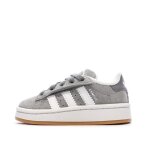 Campus baskets grises clair fille adidas