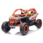 Can am maverick utv buggy xl 24v et mp4 orange - voiture buggy lectrique pour enfant avec batterie et ...