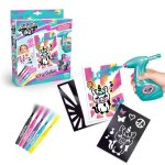 Canal toys - airbrush art - kit de création de posters avec spray électronique pochoirs et feutres - ... Canal toys - airbrush art - kit de création de posters avec spray électronique pochoirs et feutres - ...