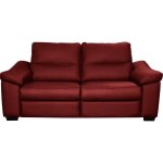 Superbe canap 2 places - 100% tout cuir luxe italien - en cuir pais - couleur rouge fonc ? hambourg ...