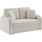 Canapé 2 places lignes arrondies bouclette milano Canapé 2 places lignes arrondies bouclette milano